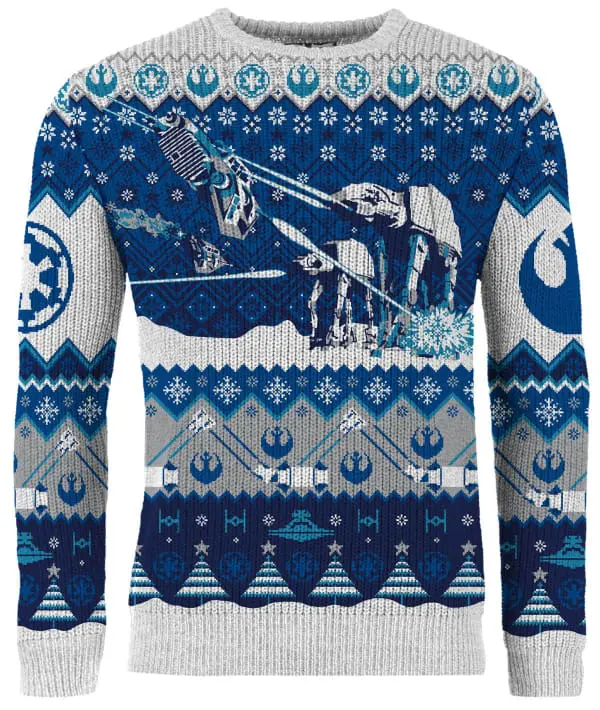 AAA Merch AT-AT Assault Christmas Jumper