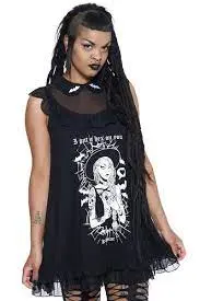 Hex Babydoll Dress (L)