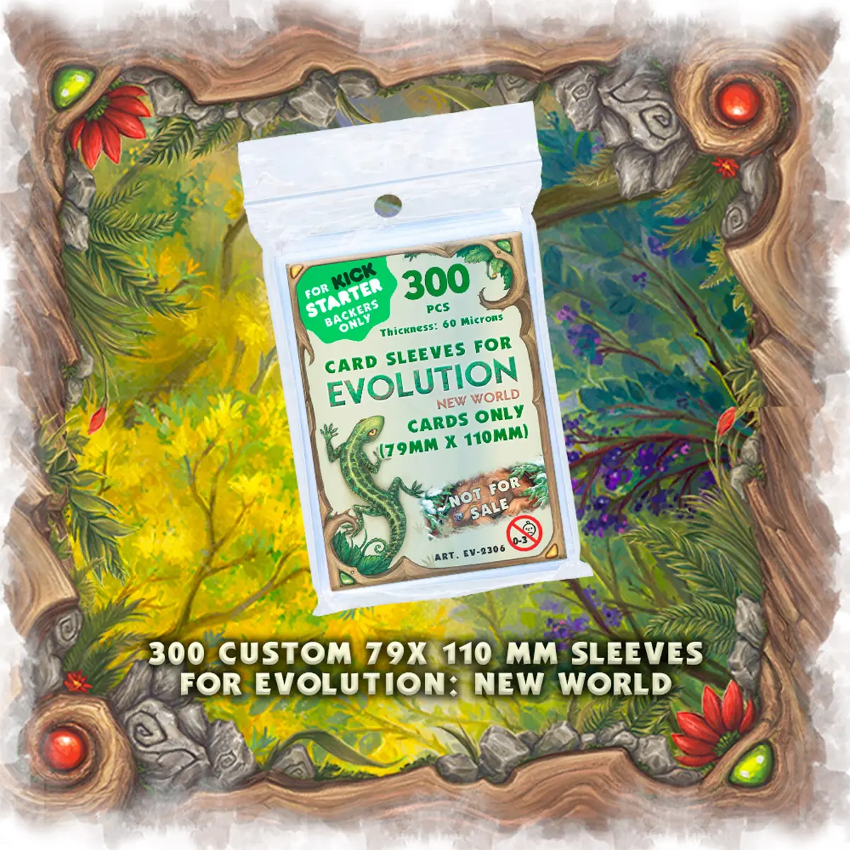 Evolution New World Sleeves 79x110 mm (300)