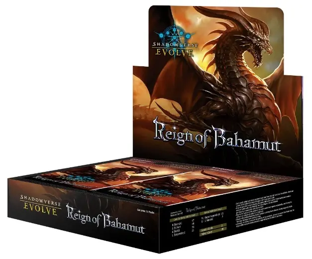 Reign of Bahamut Booster Display Box Shadowverse Evolve TCG