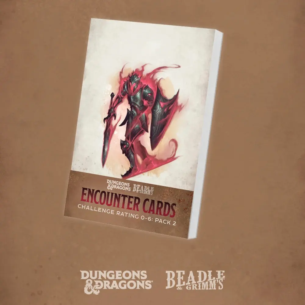 Encounter Cards Challenge Rating 0-6 Pack 2