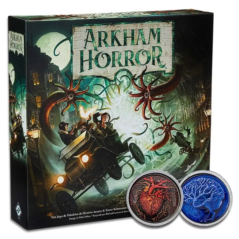 Arkham Horror Metal Tokens (60)