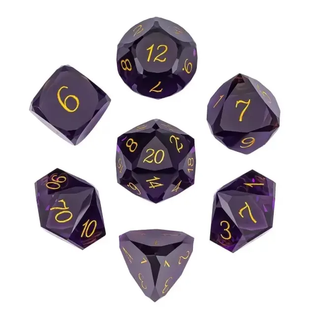 Glass Poly Brick Veneer Purple /Gold (7)
