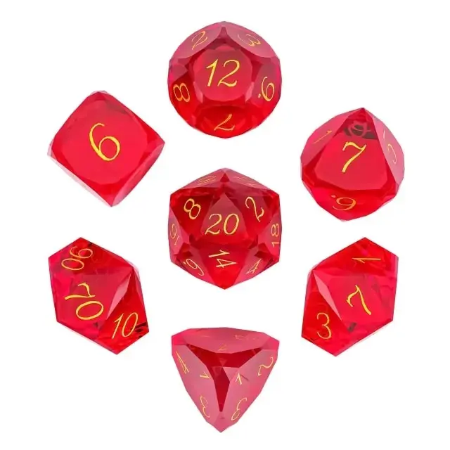 Glass Poly Brick Veneer Red /Gold (7)