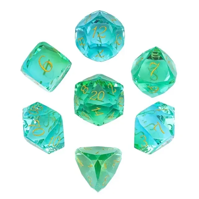 Glass Colored Glaze Poly Brick Veneer Blue, Green /Gold (7)