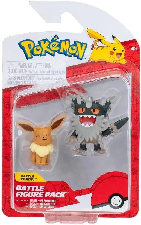 Perrserker and Eevee Battle Figure 2-Pack