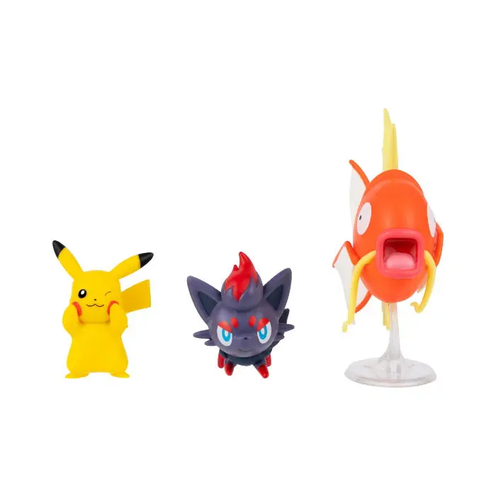 Pikachu/Magikarp/Zorua Battle Figure 3-Pack
