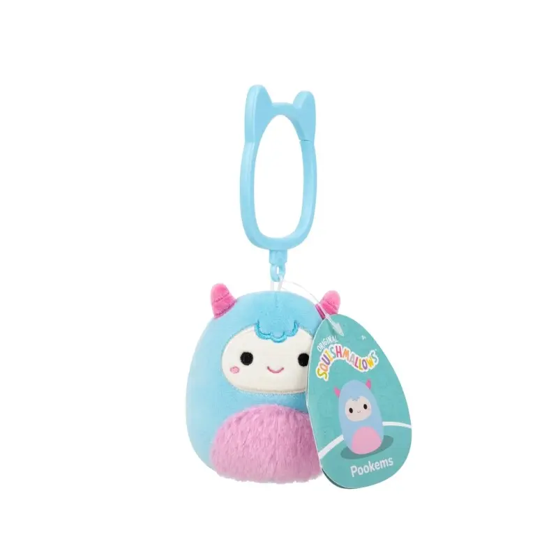 Pookems Squishmallows Clip On Plush Figure 9 cm
