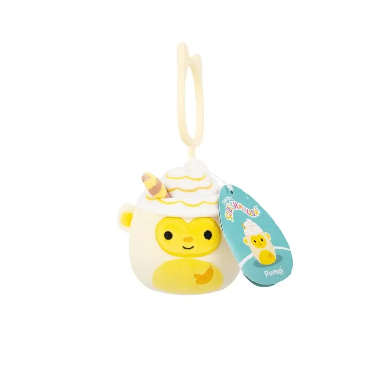 Pierogi Squishmallows Clip On Plush Figure 9 cm