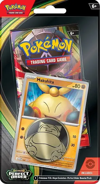Mega Evolution 3 Perfect Order Makuhita 1P Checklane Pack