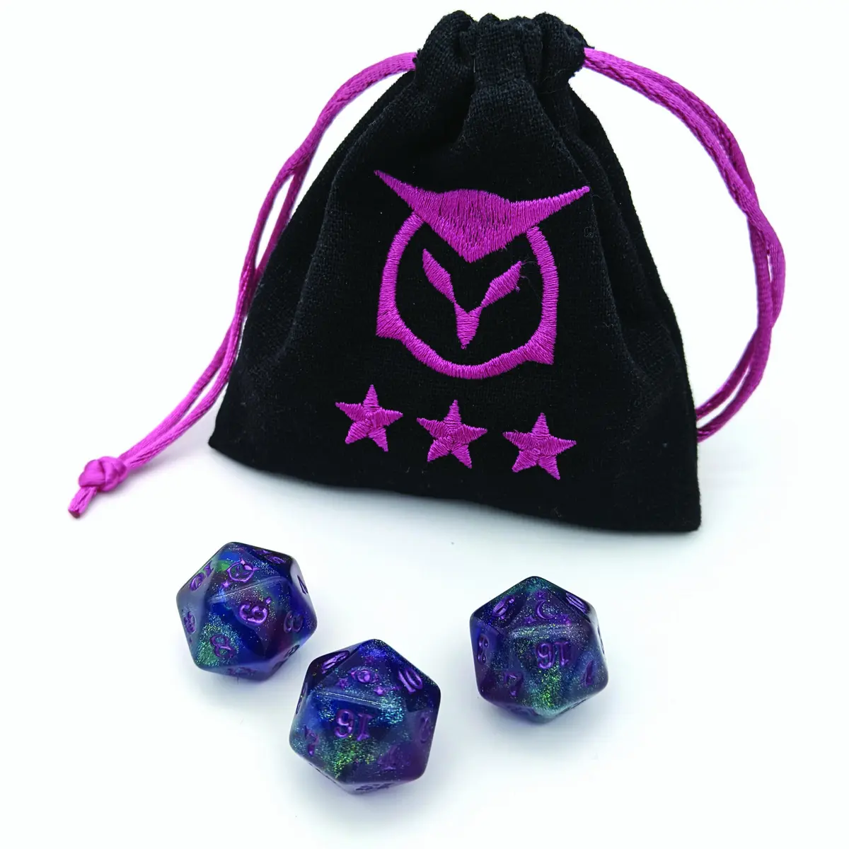 Portent Dice Set with Bag (3)