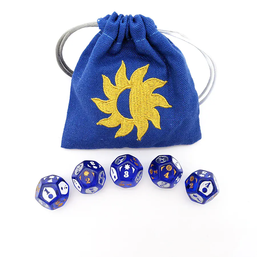 Bless Dice Set with Bag (5)