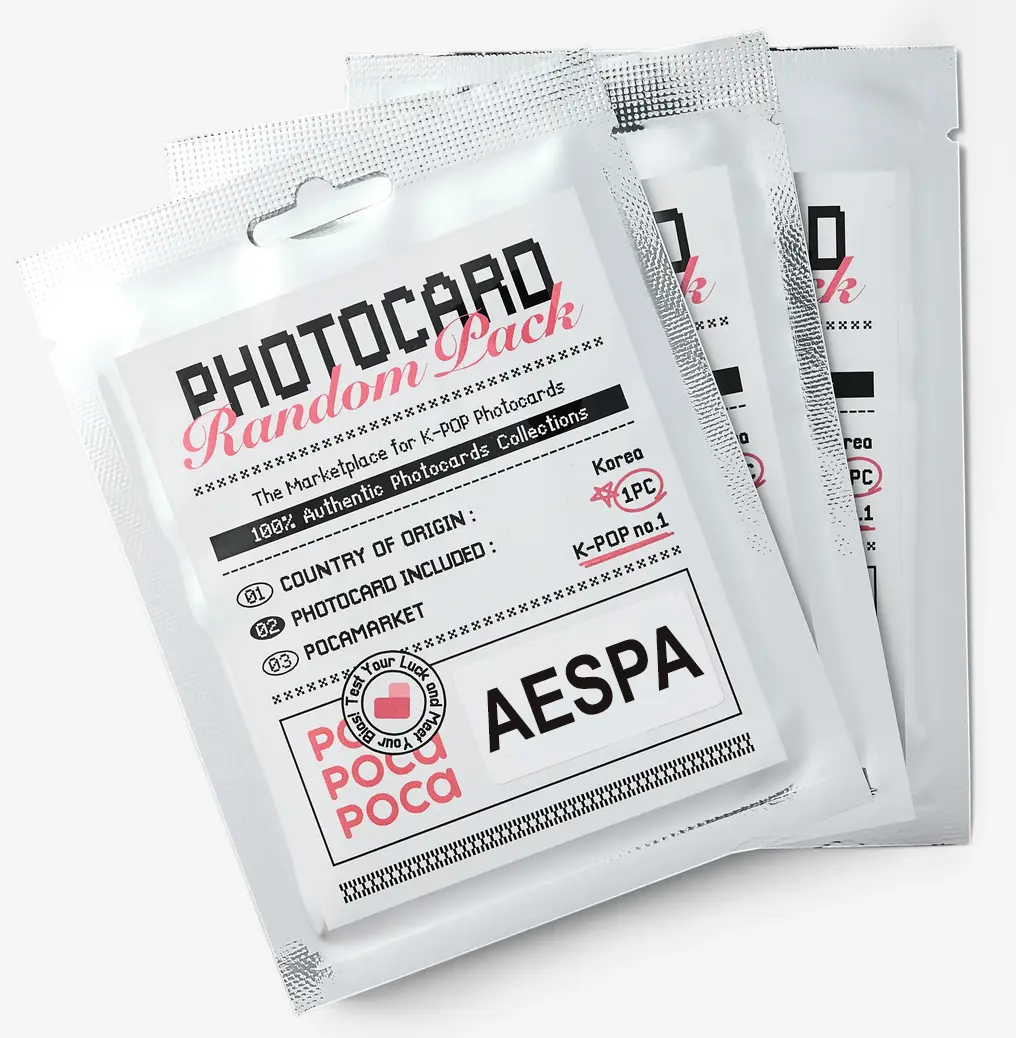 Aespa Photocard Random Pack