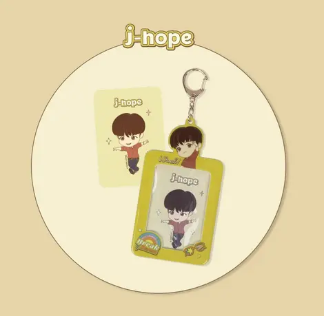 TinyTAN [J-HOPE] Dynamite Photo Card Key Holder
