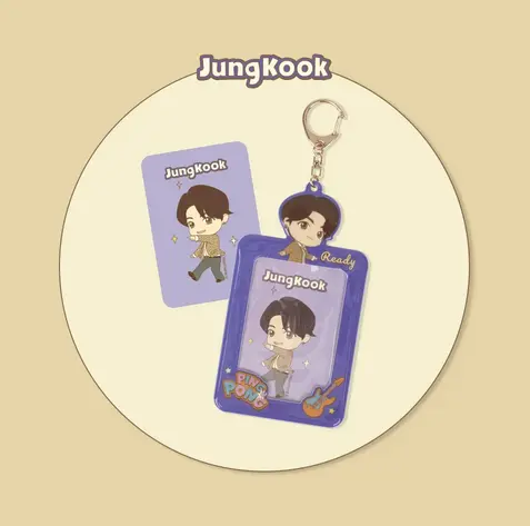 TinyTAN [JUNG KOOK] Dynamite Photo Card Key Holder