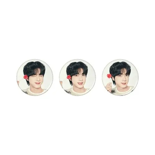 [JIN] RUNSEOKJUN - CAN BADGE SET (PHOTO VER.)