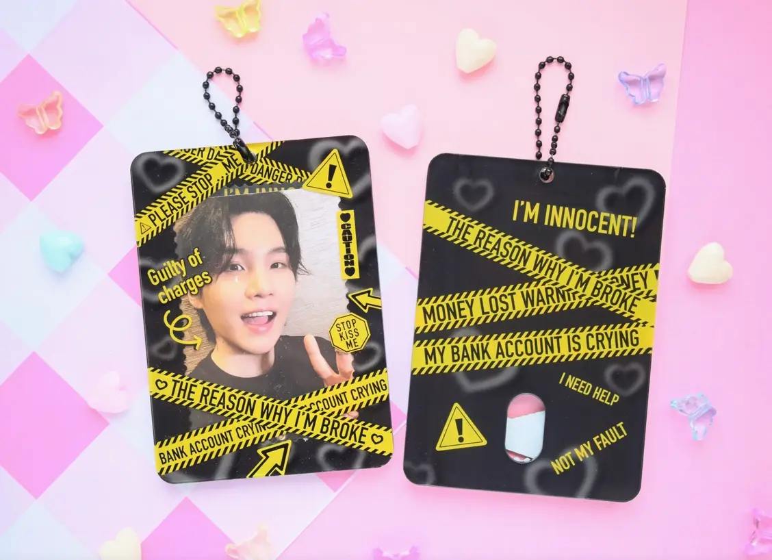 The Reason Why I'm Broke [acrylic photo card holder]