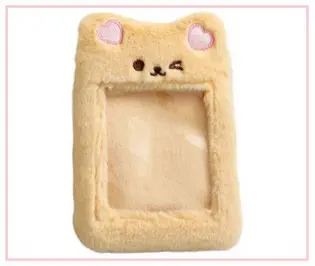 BEAR [FUR PHOTO CARD HOLDER]