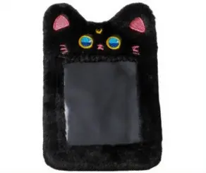BLACK CAT [FUR PHOTO CARD HOLDER]