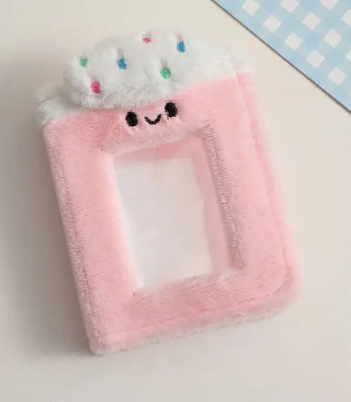 PINK [MINI FUR PHOTO CARD COLLET BOOK]