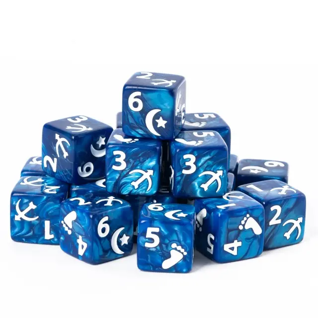 Ranger Pattern 16mm D6 Blue /White (12)