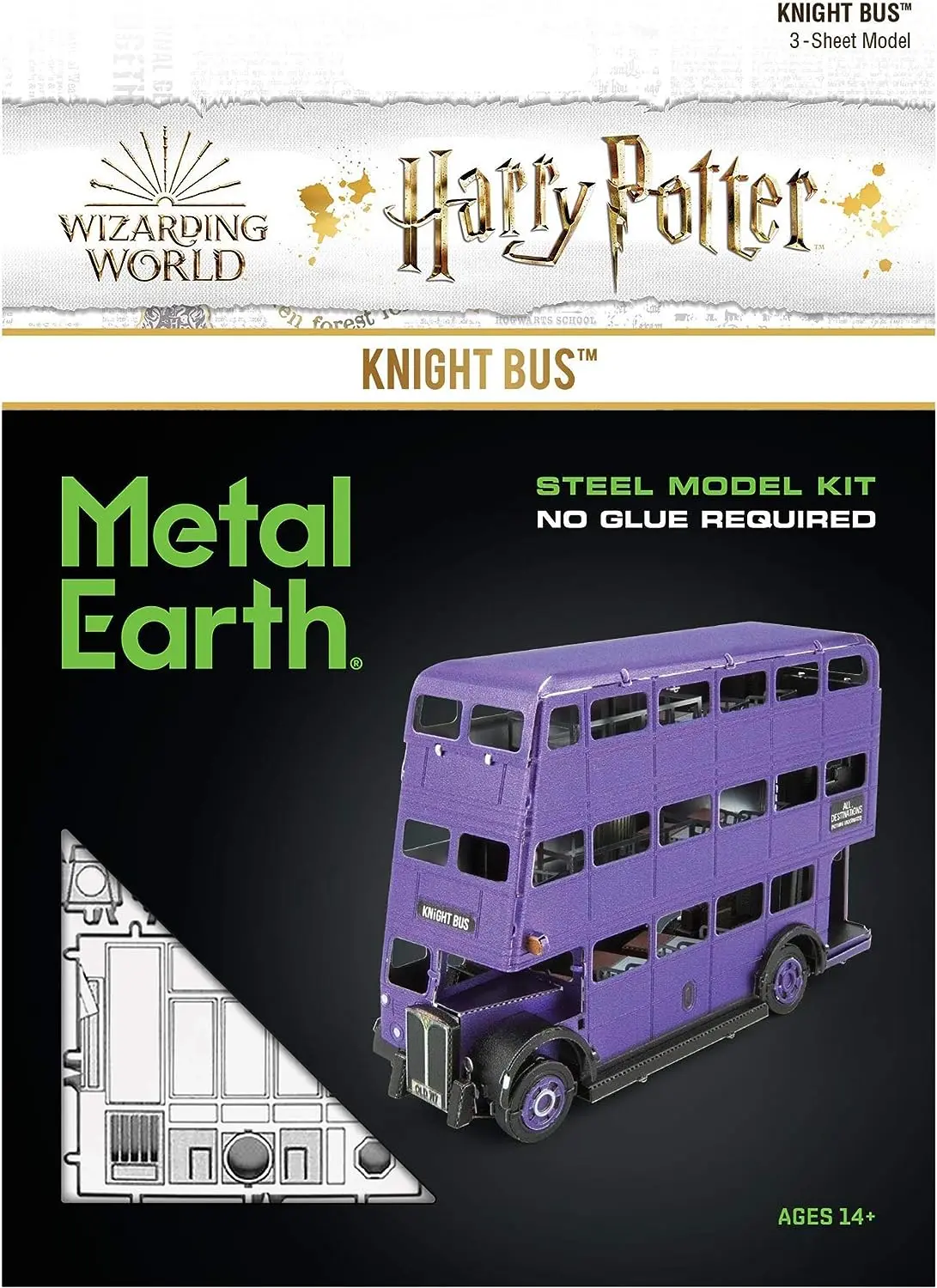 Knight Bus 3D Metal Model Kit