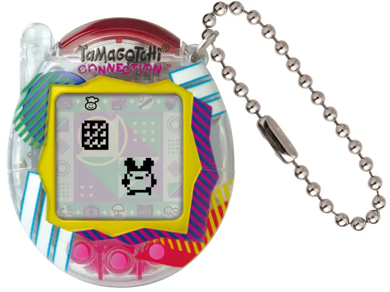 Clear Retro Tamagotchi Connection