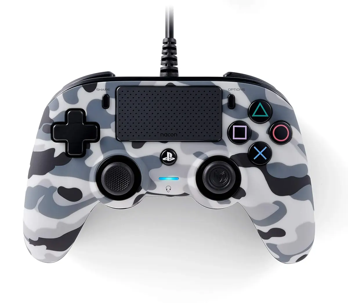 Wired Compact Controller Camo Grey (PS4)