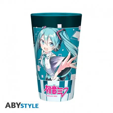 Hatsune Miku Musical City Large Glass 400 ml