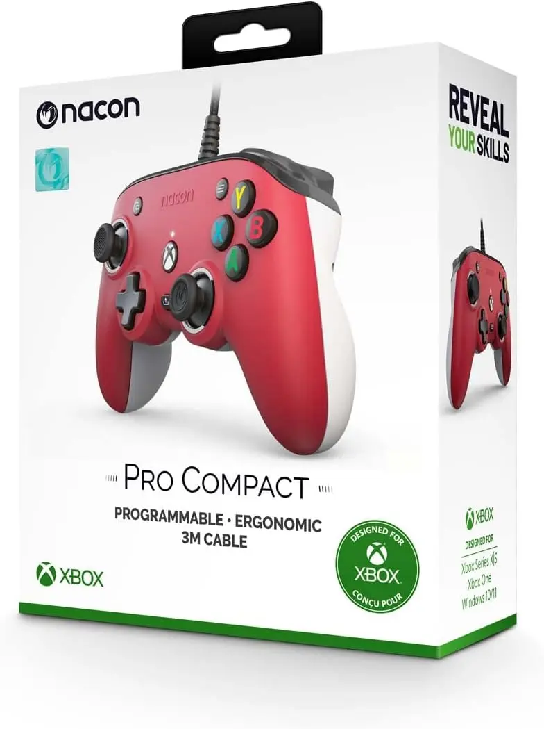 Pro Compact Controller Red (Xbox)