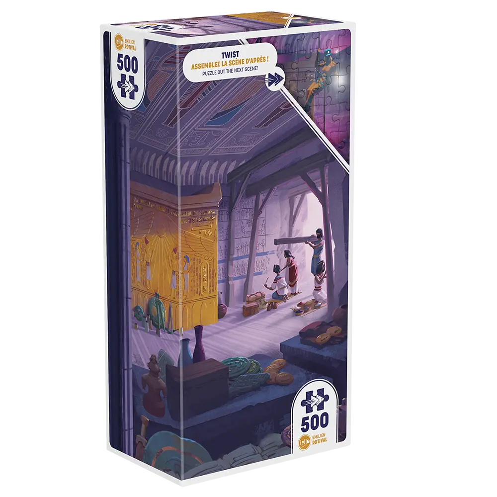 Ancient Tomb Puzzle (500)