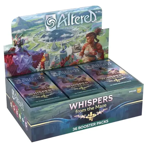Whispers from the Maze Booster Display Boks