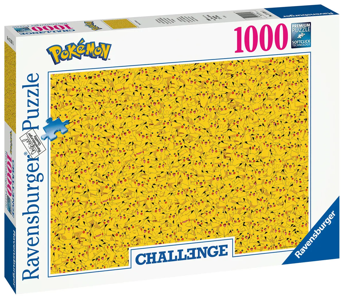Pikachu Challenge Puzzle (1000)