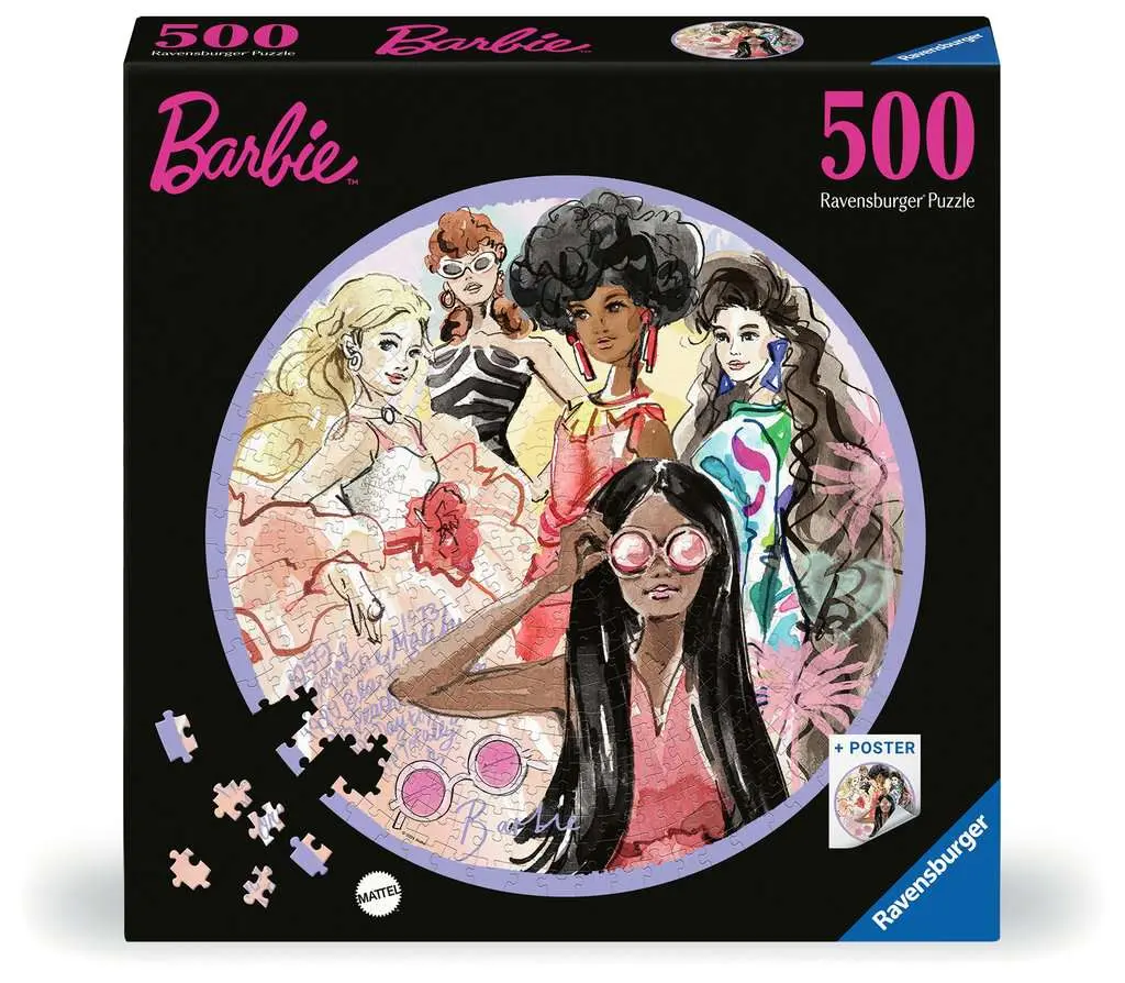 Barbie Circle Puzzle (500)