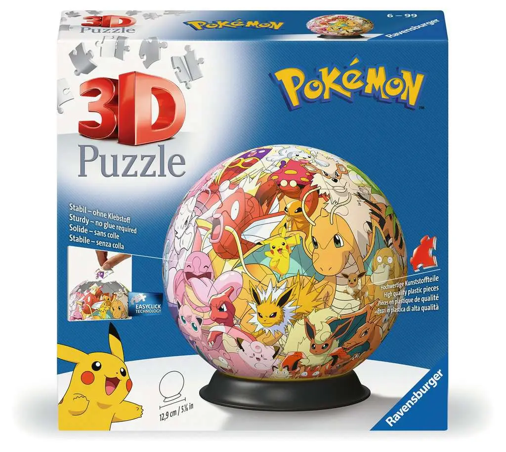 Pokemon Multicharacter 3D Puzzle (72)
