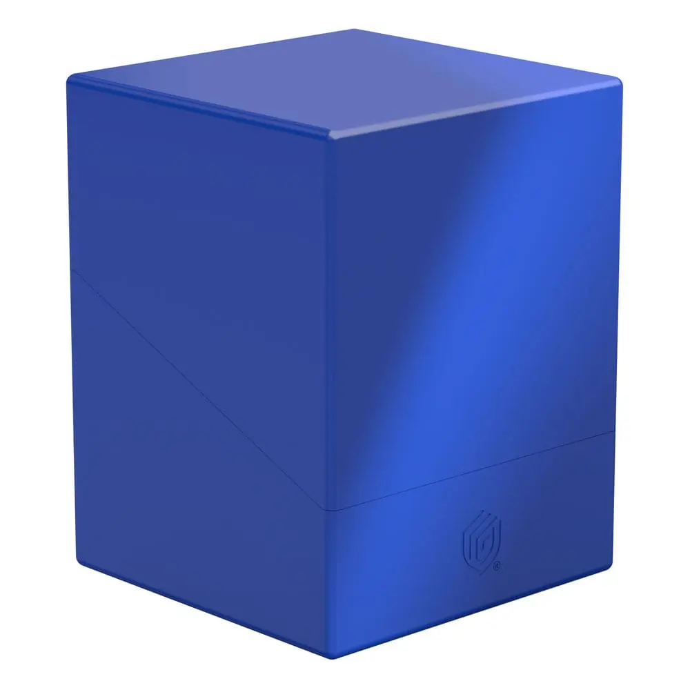 Boulder Deck Case Solid Blue Standard Size (100+) Deck Box