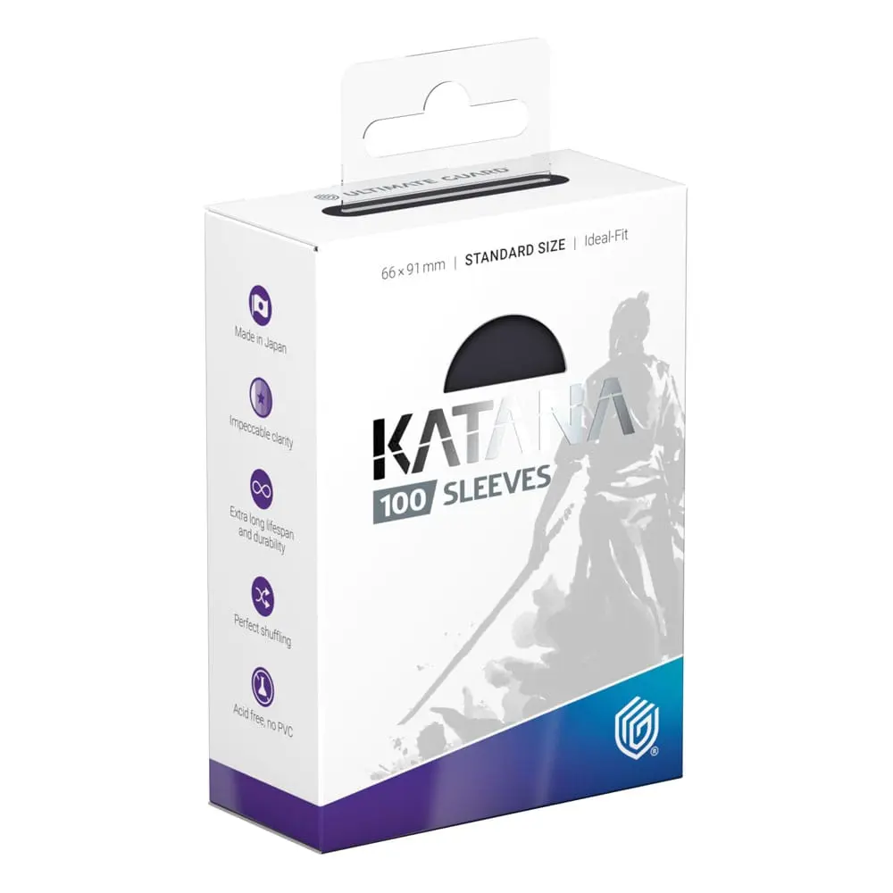 Katana Obsidian Shard Standard Size Sleeves (100)