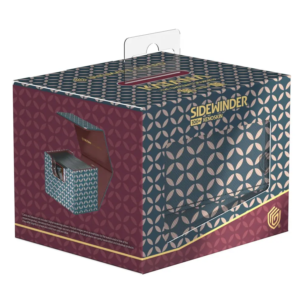 Sidewinder Deck Case Shippou (Blue/Dark Red) Katana: Shogun's Journey Part 2 Standard Size Xenoskin (100+)