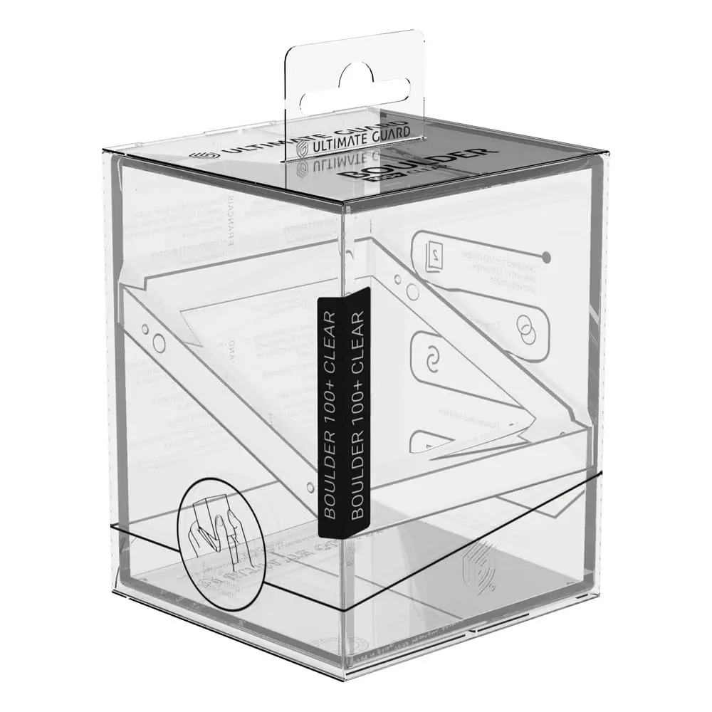 Boulder Deck Case Transparent Standard Size (100+)
