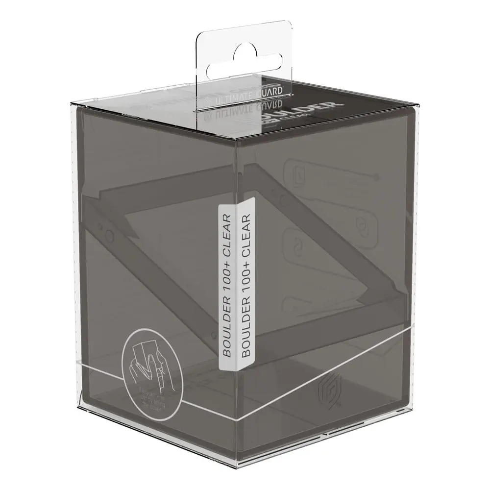 Boulder Deck Case Clear Onyx Standard Size (100+)