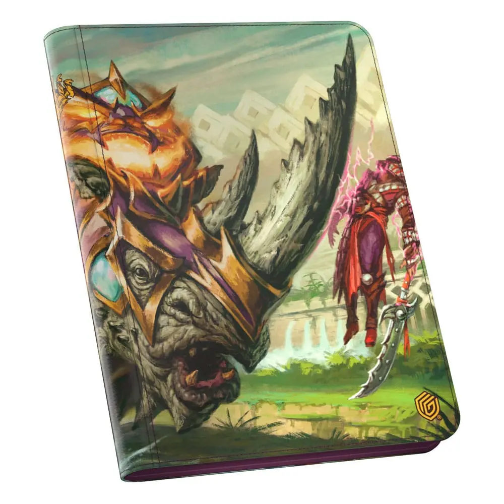 Zipfolio 18-Pocket Skirmish Rhino Tarkir: Dragonstorm XenoSkin (360)