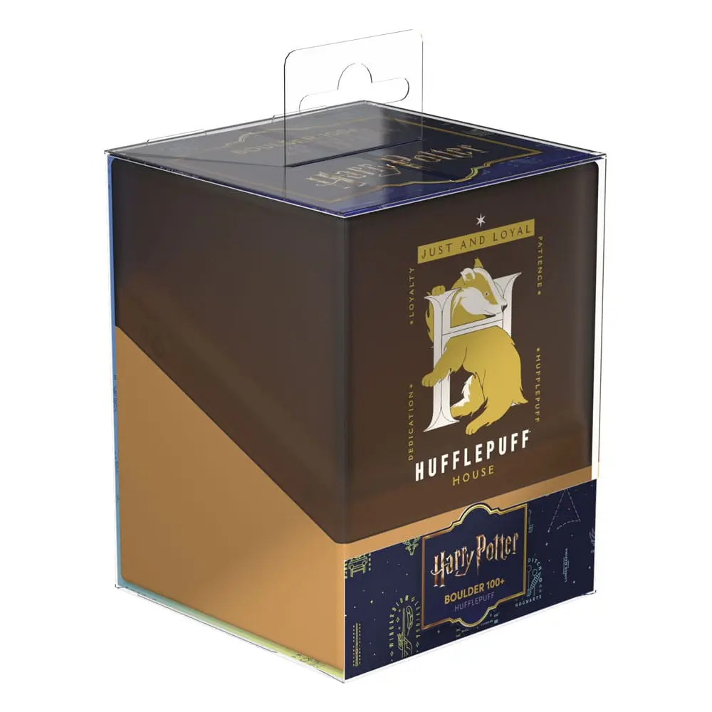 Harry Potter Hufflepuff Boulder Deck Case Standard Size (100+)