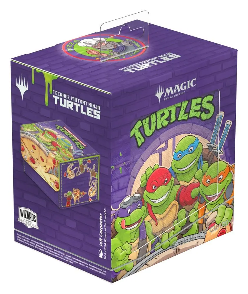 Sidewinder Deck Case Pizza Box Teenage Mutant Ninja Turtles Standard Size Xenoskin (133+)