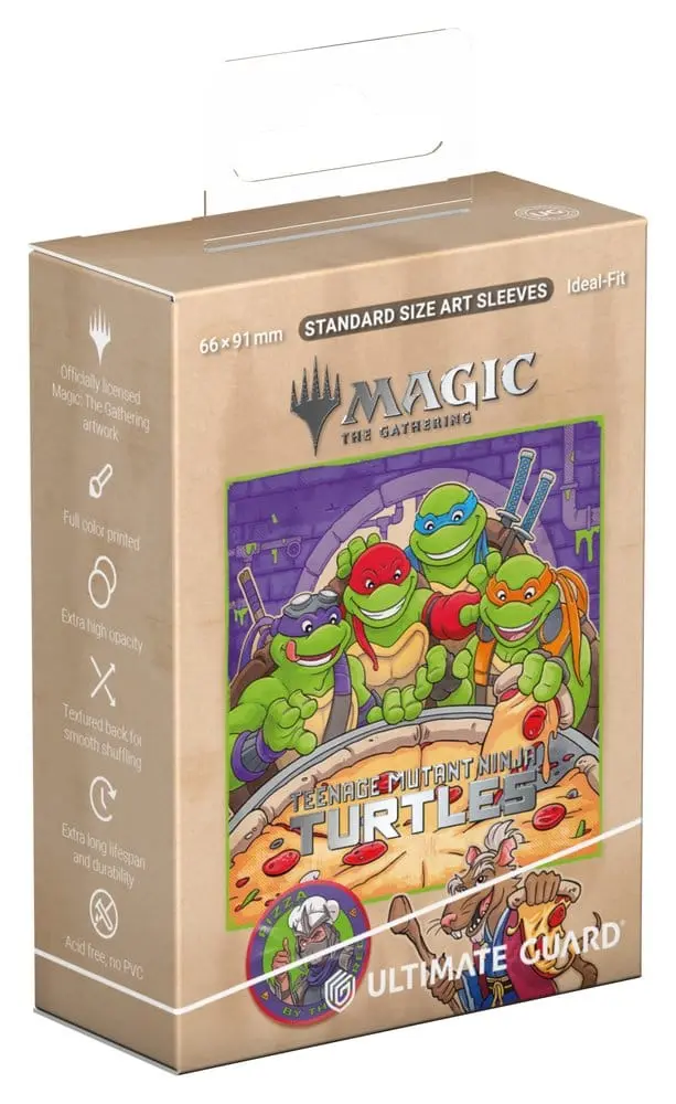 Teenage Mutant Ninja Turtles Pizza Box Standard Size Sleeves (100)