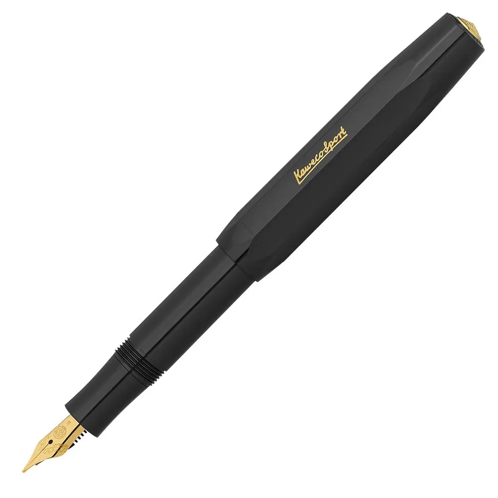 Kaweco Classic Sport Fyllepenn F 0.7mm Black
