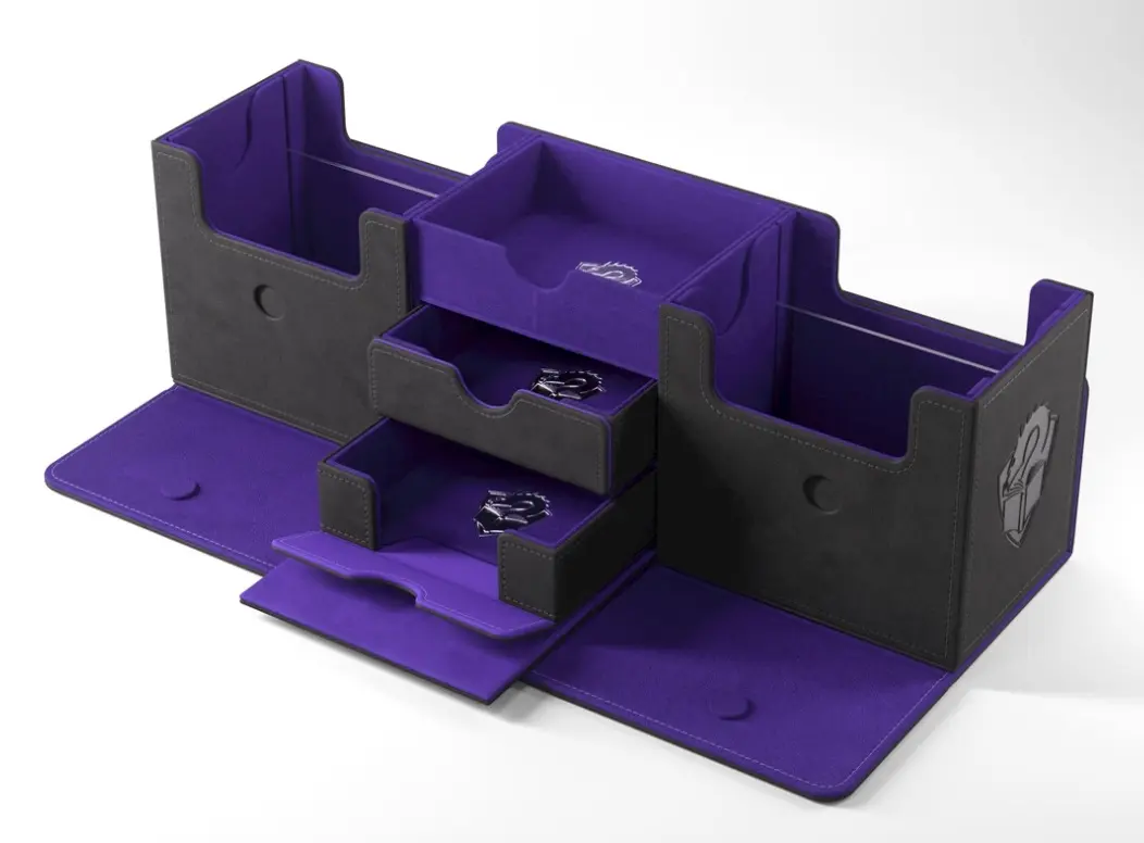 Academic XL Black/Purple 266+ Deck Box