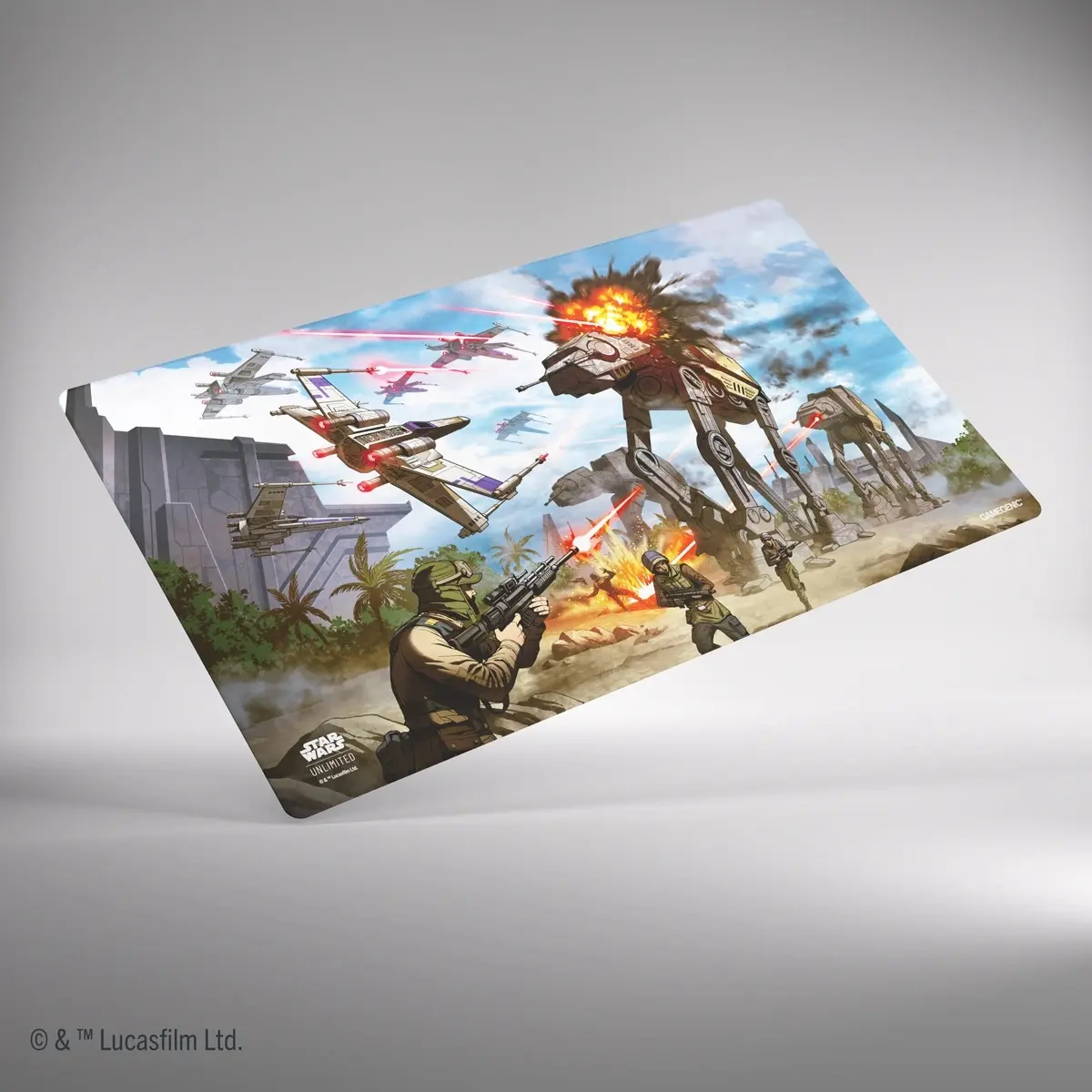 Battle of Scarif Game Mat