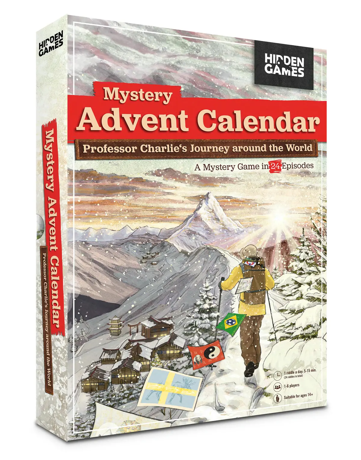 Mystery Advent Calendar: Professor Charlie's Journey Around the World