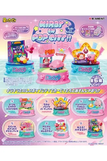 Kirby in Pop City Trading Figure