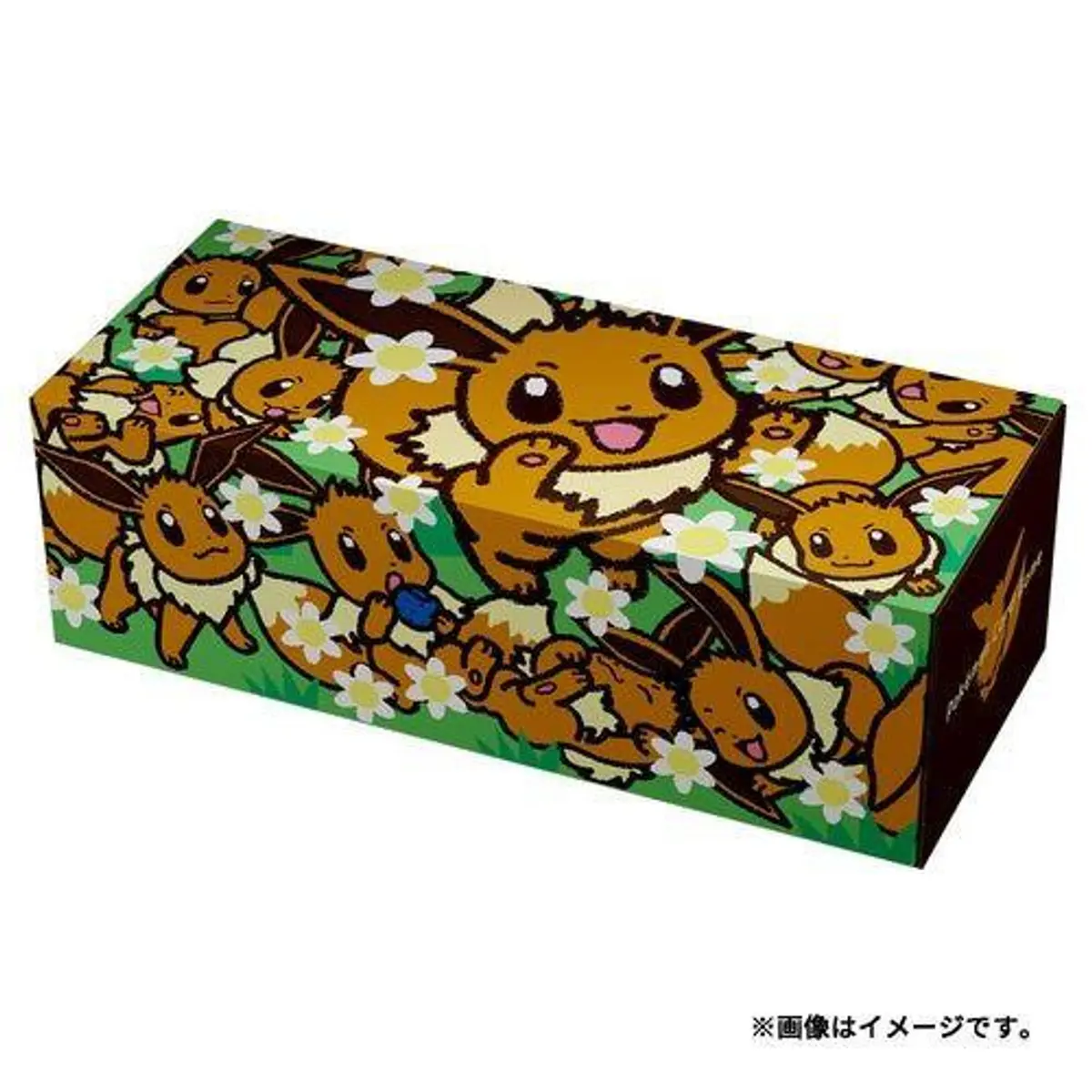 Pokemon Center Original Eevee Large Gathering Card Box Deck Box, Pokemon